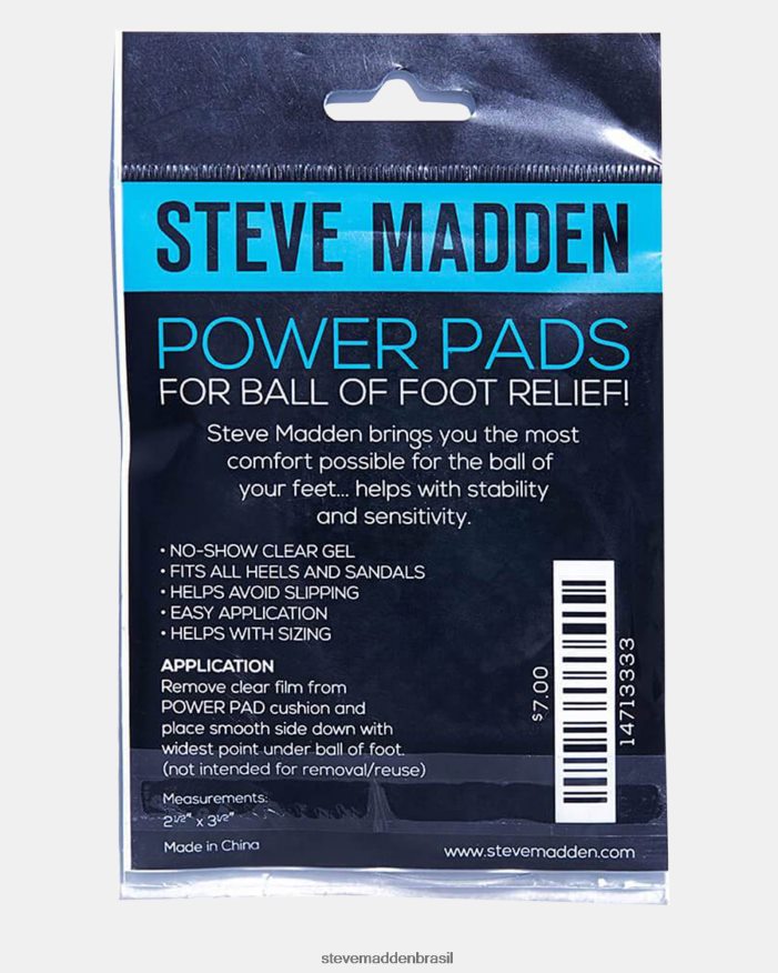 acessório multi unissex Steve Madden powerpads ZTFPZH876