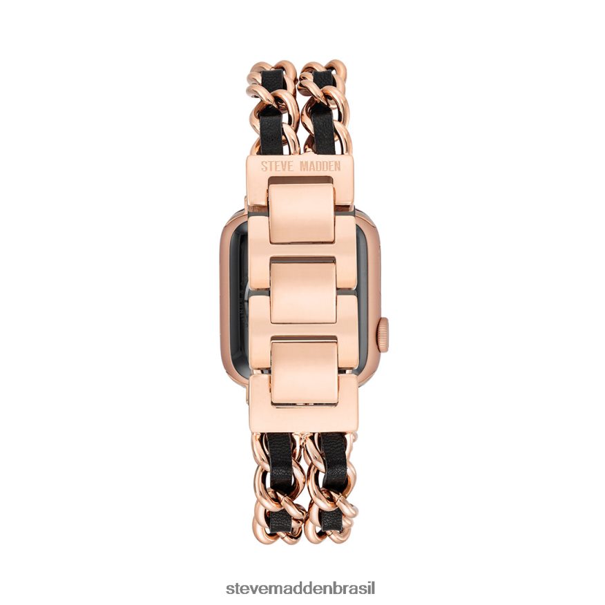 acessório ouro unissex Steve Madden pulseira de relógio vinculada apple watch 38-40 mm ZTFPZH836