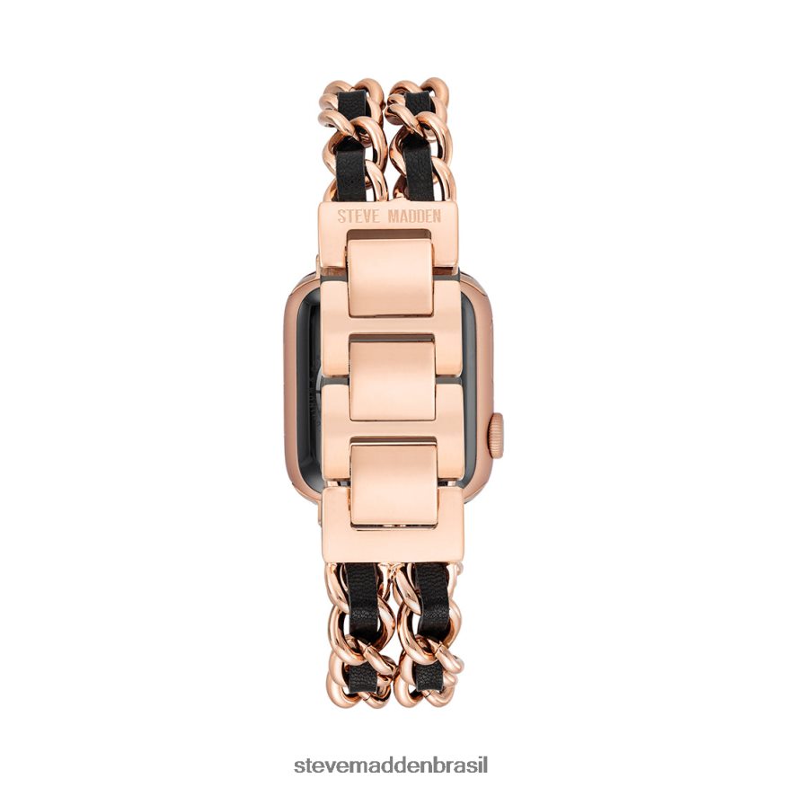 acessório ouro unissex Steve Madden pulseira de relógio vinculada apple watch 42-44 mm ZTFPZH827