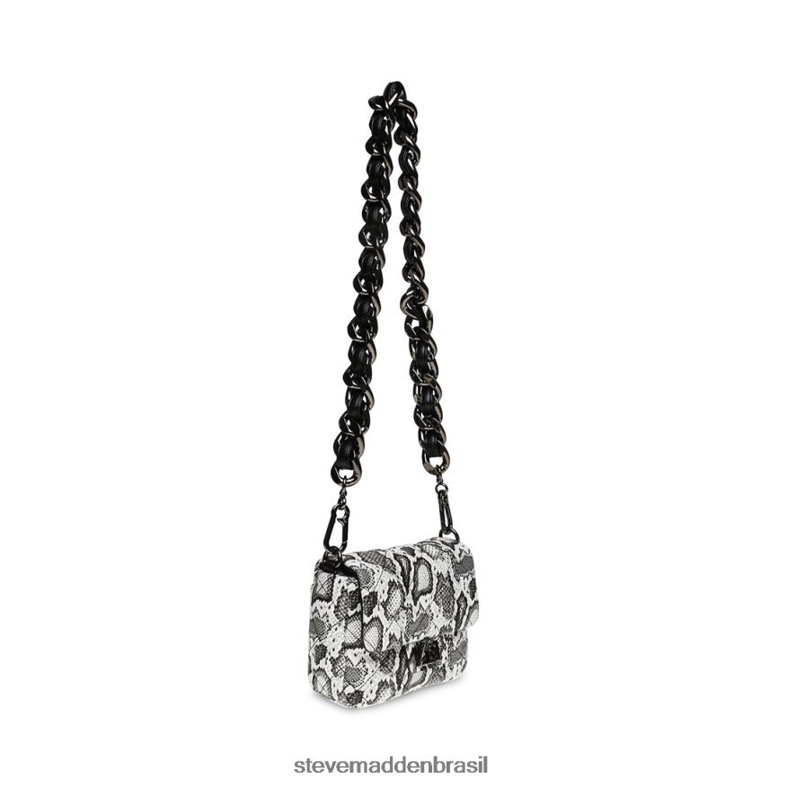 bolsa Preto branco unissex Steve Madden cobra bheara ZTFPZH422