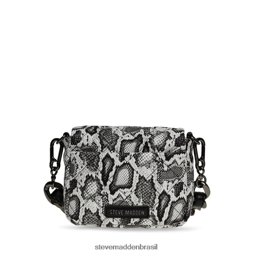 bolsa Preto branco unissex Steve Madden cobra bheara ZTFPZH422