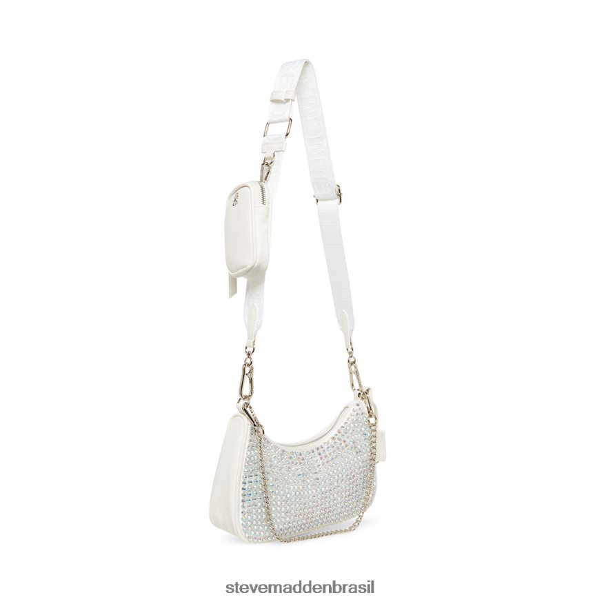 bolsa branco unissex Steve Madden brilho vital ZTFPZH414