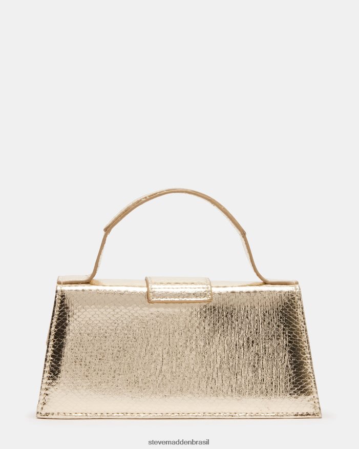 bolsa cobra de ouro unissex Steve Madden barlan ZTFPZH436