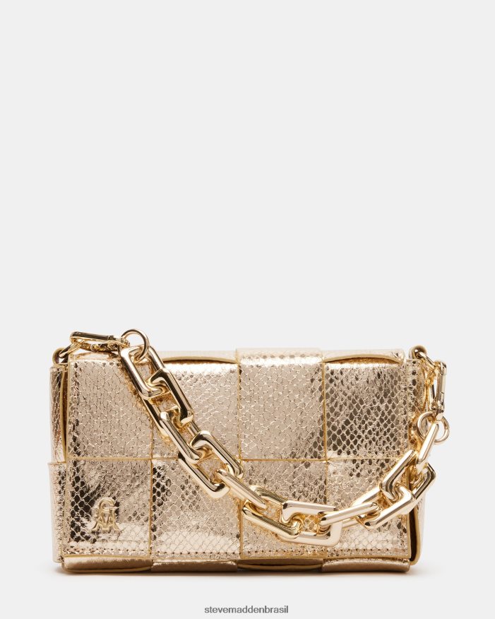 bolsa cobra de ouro unissex Steve Madden maravilha ZTFPZH421