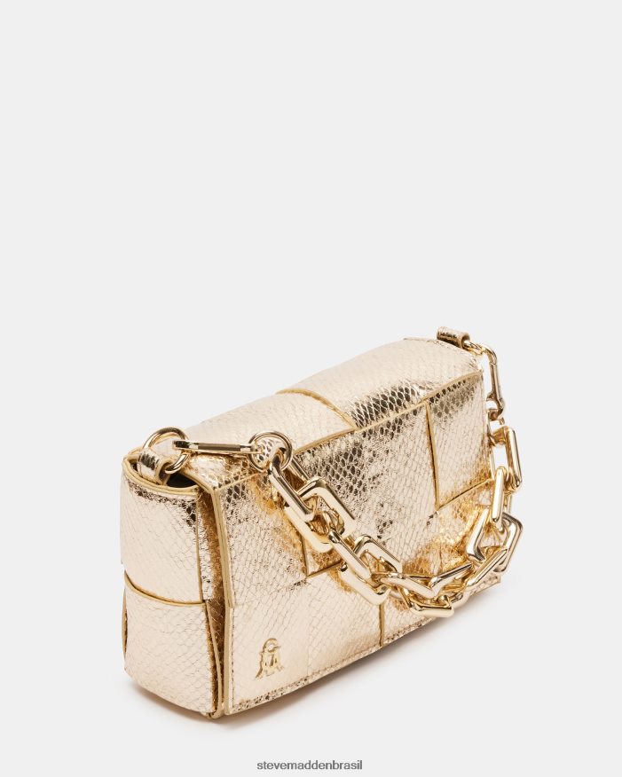 bolsa cobra de ouro unissex Steve Madden maravilha ZTFPZH421