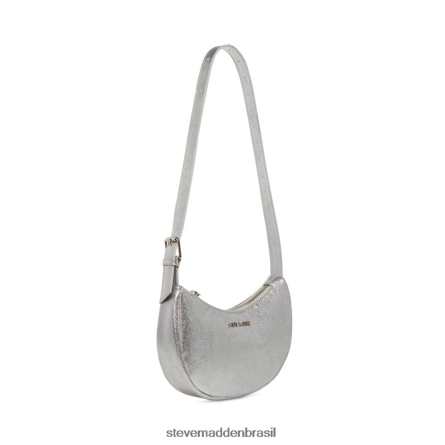 bolsa prata unissex Steve Madden idiota ZTFPZH429