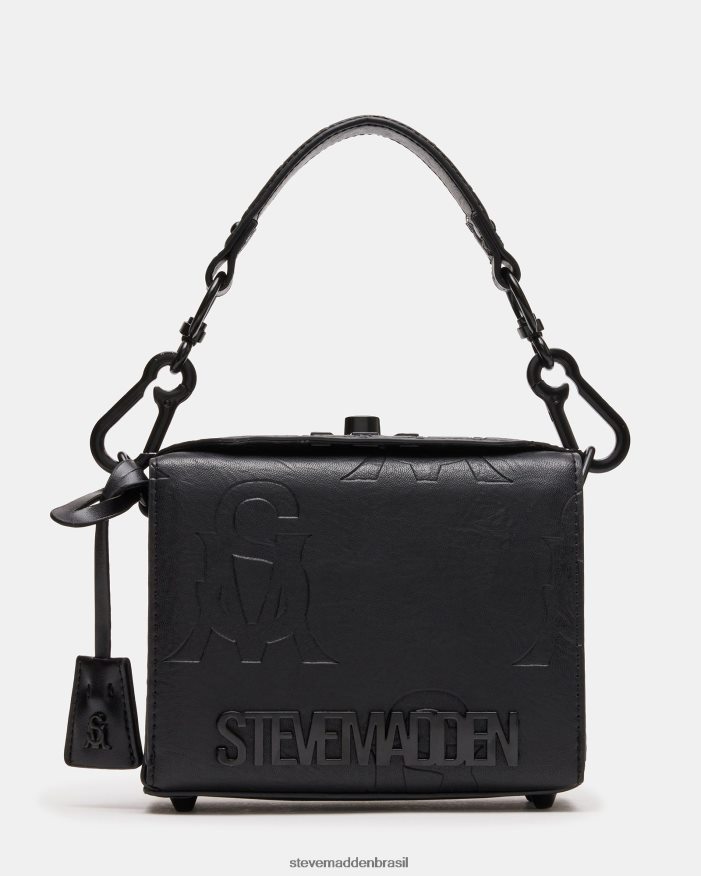 bolsa preto unissex Steve Madden bkrome-x ZTFPZH352