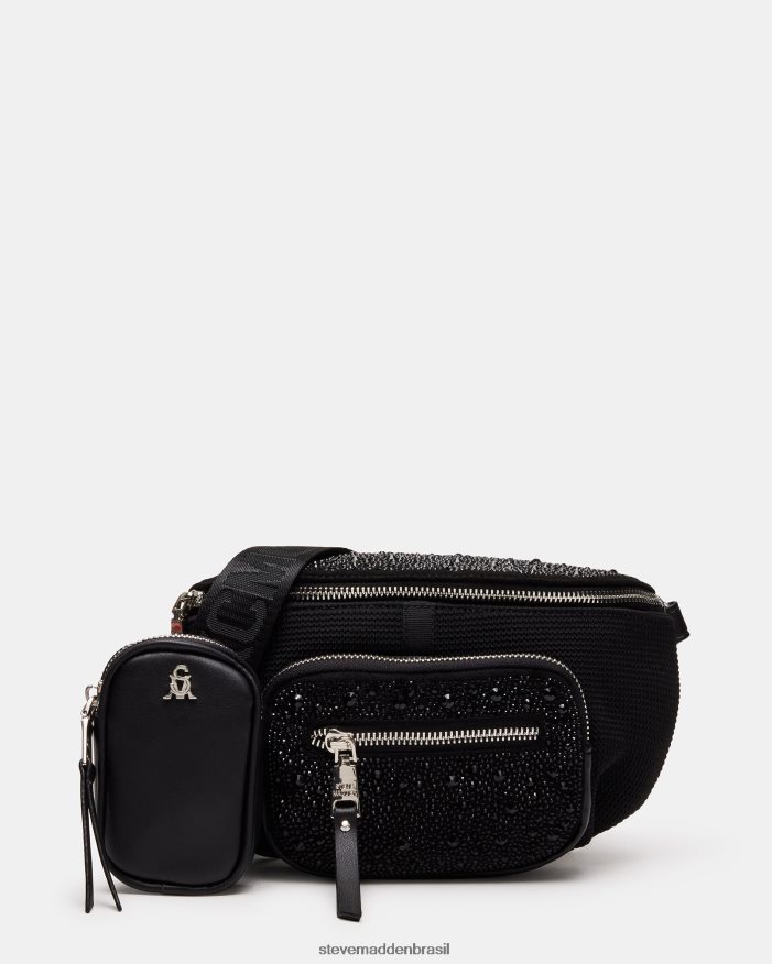 bolsa preto unissex Steve Madden bmáxima ZTFPZH395