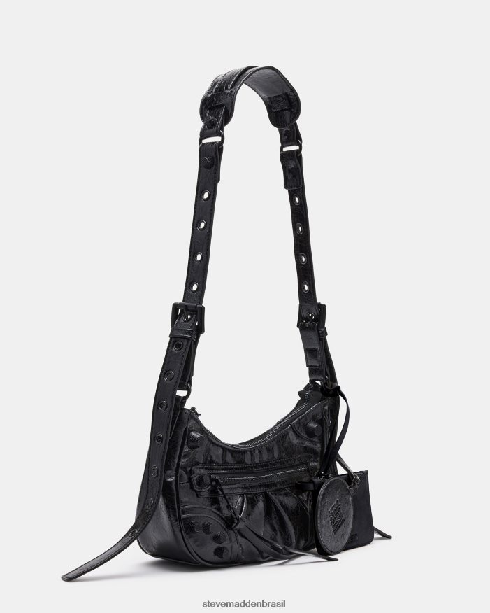 bolsa preto unissex Steve Madden brilhante ZTFPZH382