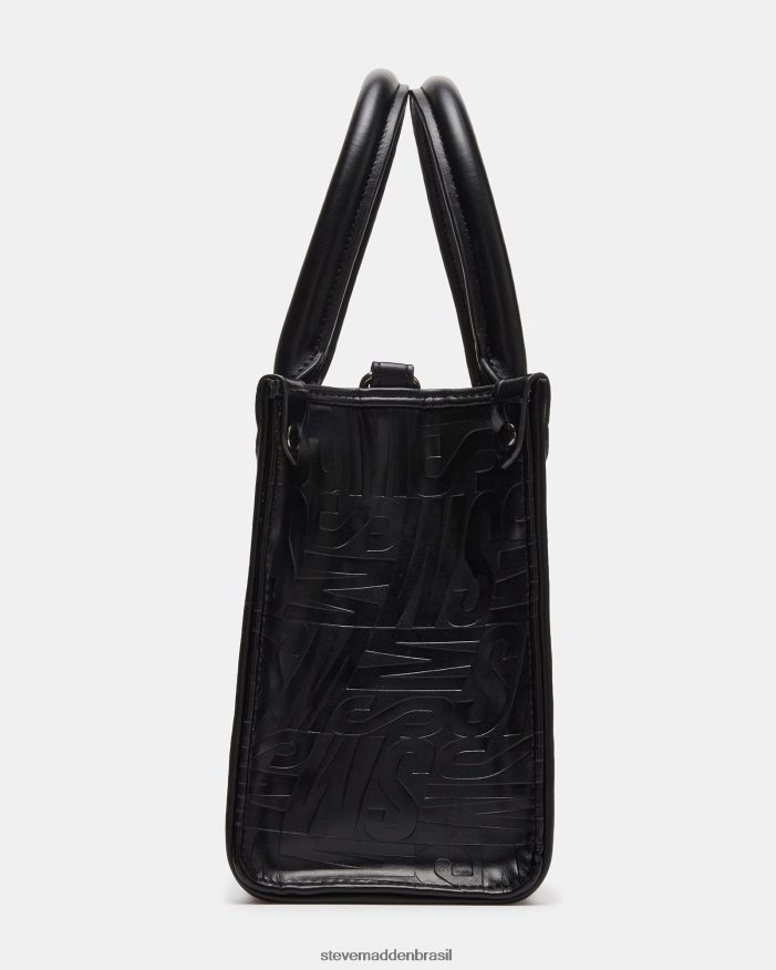 bolsa preto unissex Steve Madden brolin ZTFPZH356