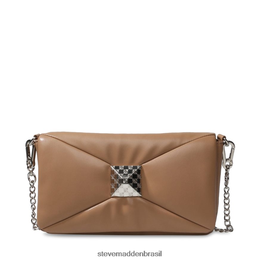 bolsa tecido camelo unissex Steve Madden sangue ZTFPZH463