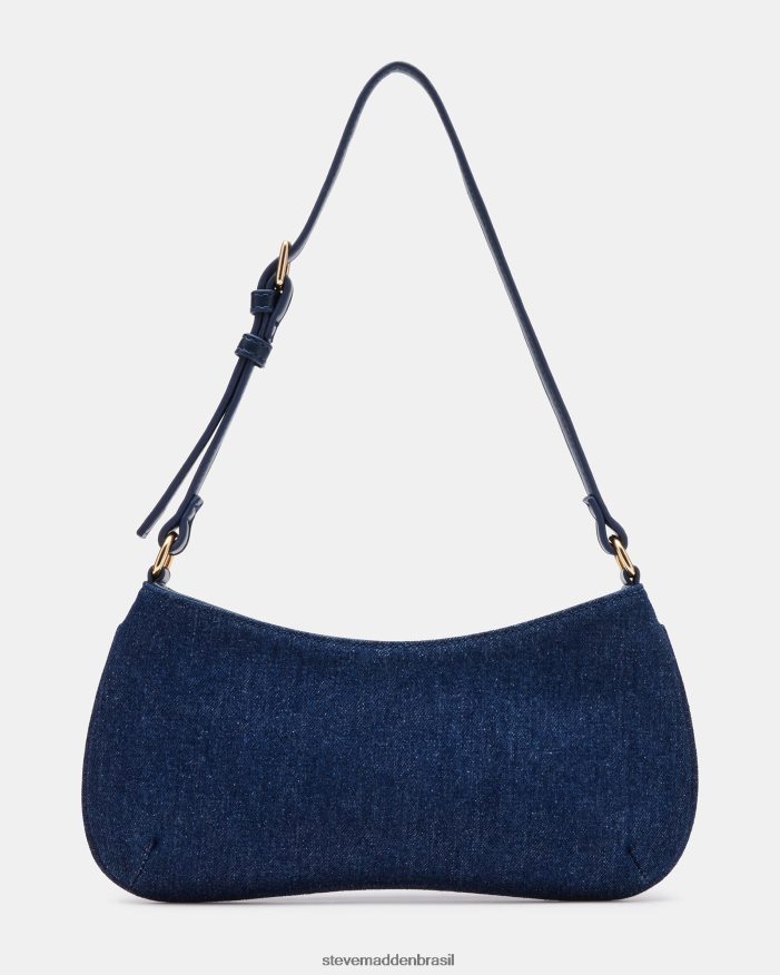 bolsa tecido jeans unissex Steve Madden bwesty ZTFPZH378