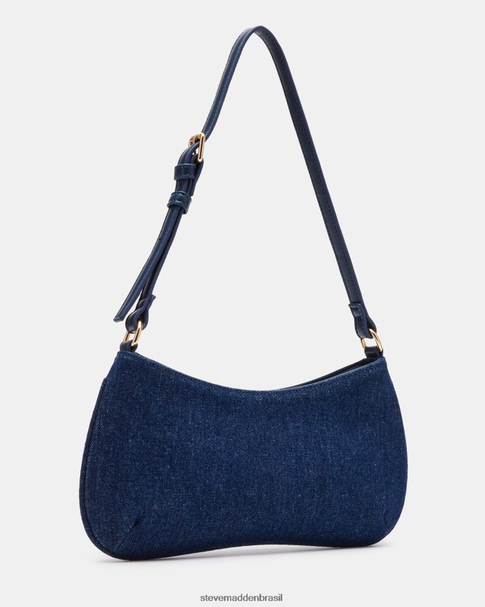 bolsa tecido jeans unissex Steve Madden bwesty ZTFPZH378