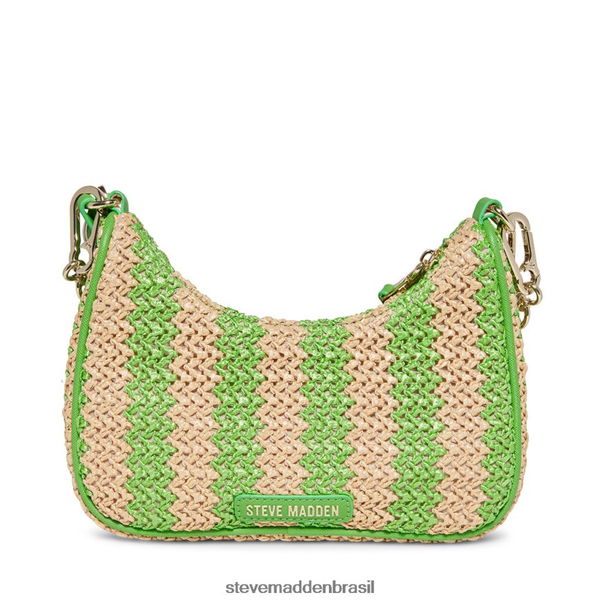 bolsa verde unissex Steve Madden ráfia bvital ZTFPZH415