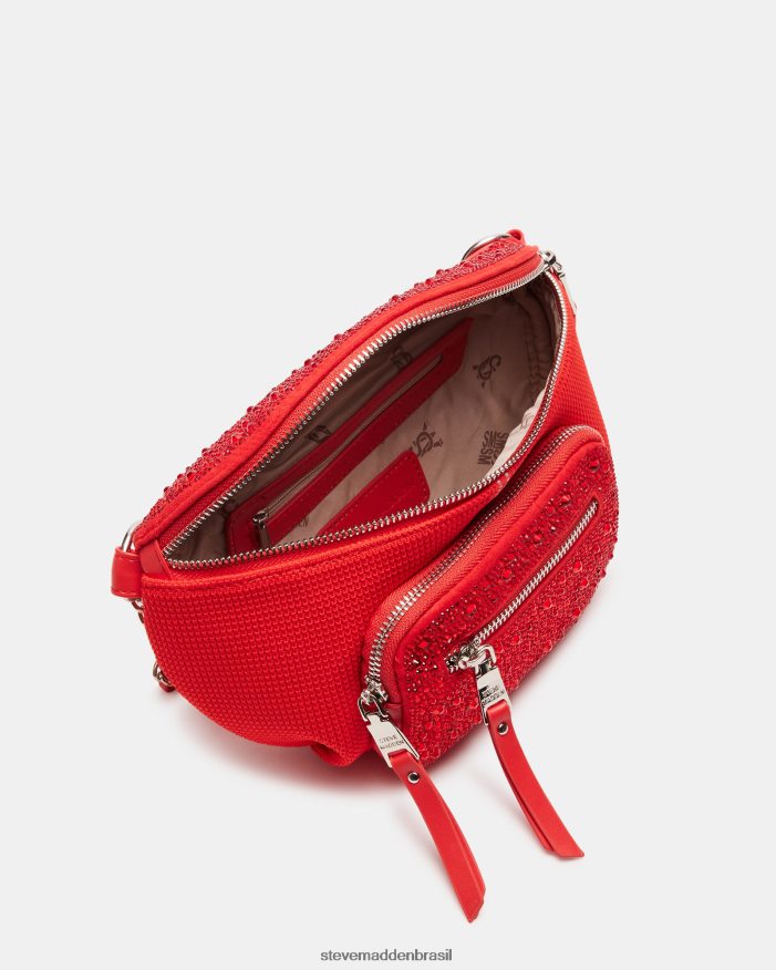 bolsa vermelho unissex Steve Madden pimenta bmáxima ZTFPZH354