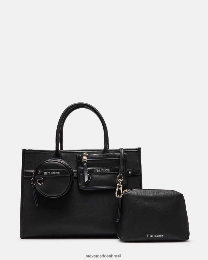 bolsa preto unissex Steve Madden acorde ZTFPZH485