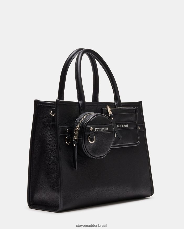 bolsa preto unissex Steve Madden acorde ZTFPZH485