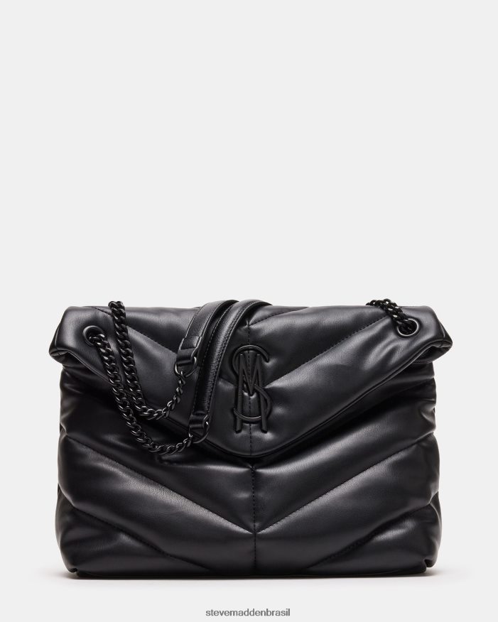 bolsa preto unissex Steve Madden bbritta ZTFPZH482