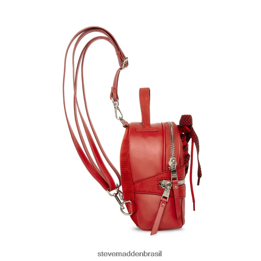 bolsa multi vermelho unissex Steve Madden rugindo ZTFPZH479