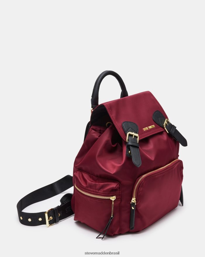 bolsa vinho unissex Steve Madden mochila de náilon ZTFPZH474