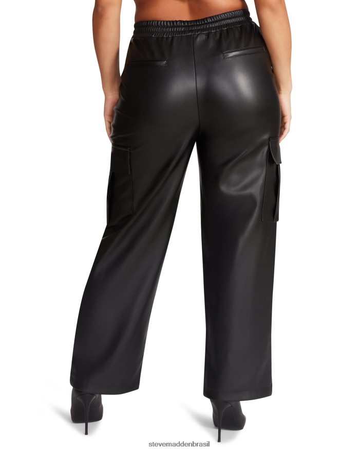 vestindo preto mulheres Steve Madden calça curta ZTFPZH644