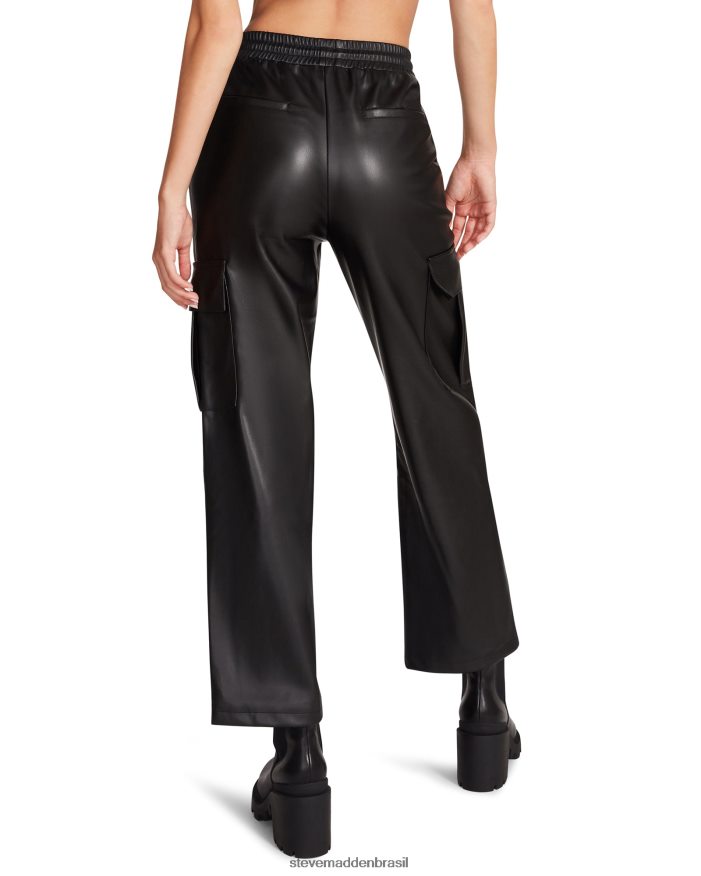 vestindo preto mulheres Steve Madden calça curta ZTFPZH644