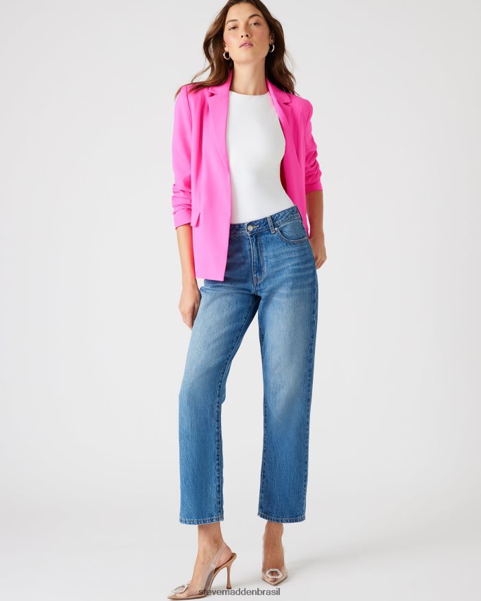 vestindo Rosa quente mulheres Steve Madden blazer payton ZTFPZH573