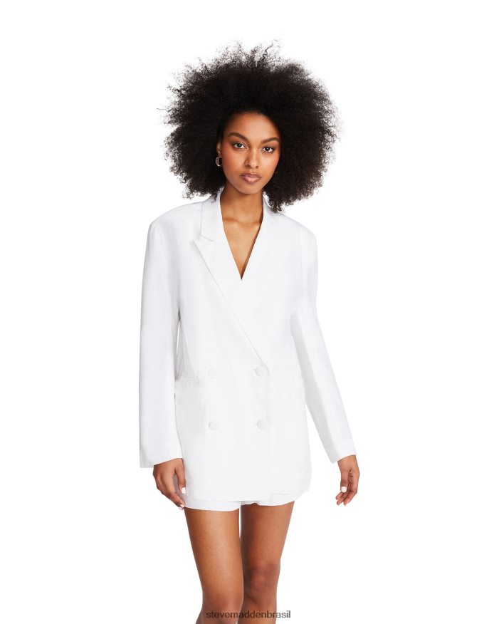 vestindo branco mulheres Steve Madden blazer baldwin ZTFPZH595