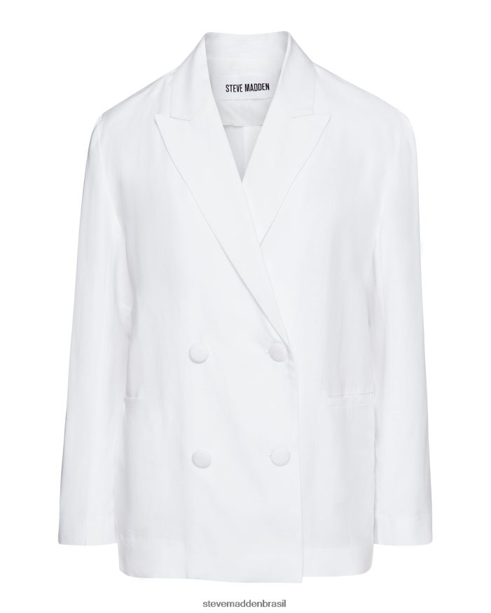 vestindo branco mulheres Steve Madden blazer baldwin ZTFPZH595