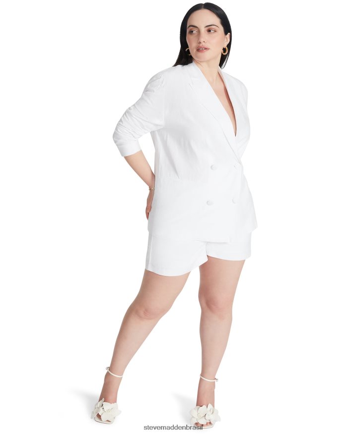 vestindo branco mulheres Steve Madden blazer baldwin ZTFPZH595