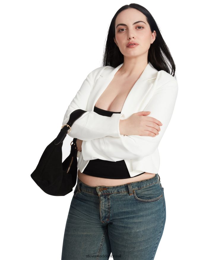 vestindo branco mulheres Steve Madden blazer kourtney ZTFPZH588