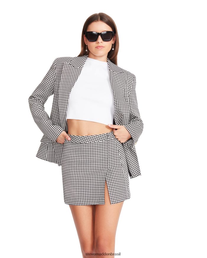 vestindo branco mulheres Steve Madden naomi blazer ZTFPZH610