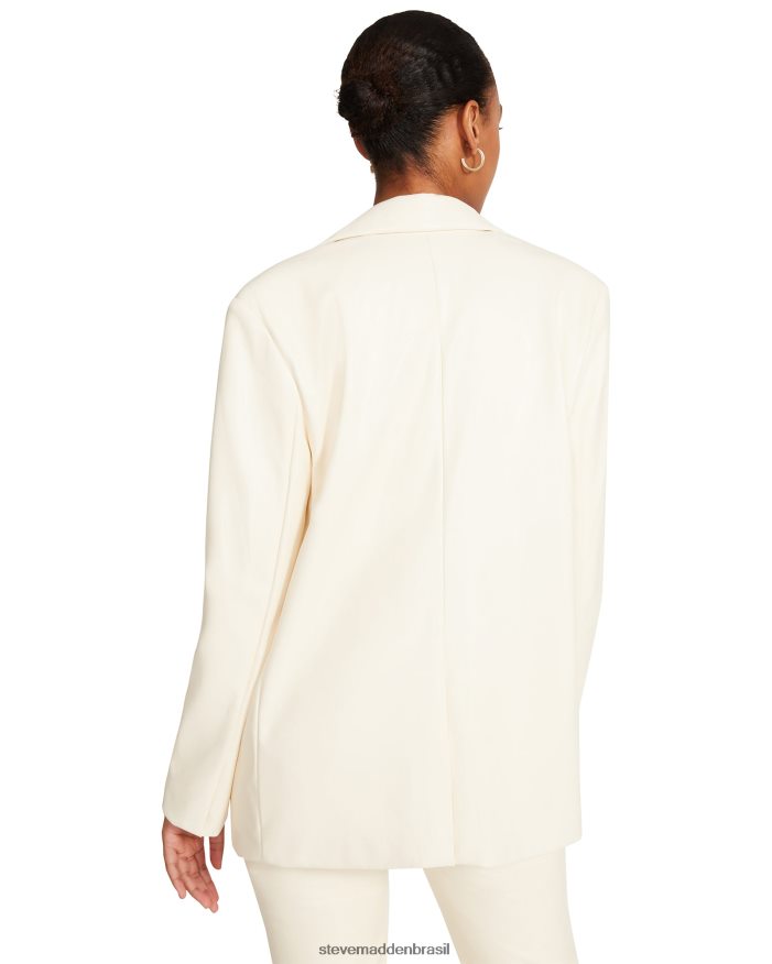 vestindo creme mulheres Steve Madden audrey blazer baunilha ZTFPZH589