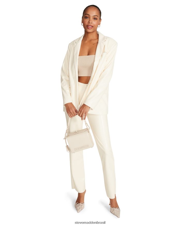 vestindo creme mulheres Steve Madden audrey blazer baunilha ZTFPZH589