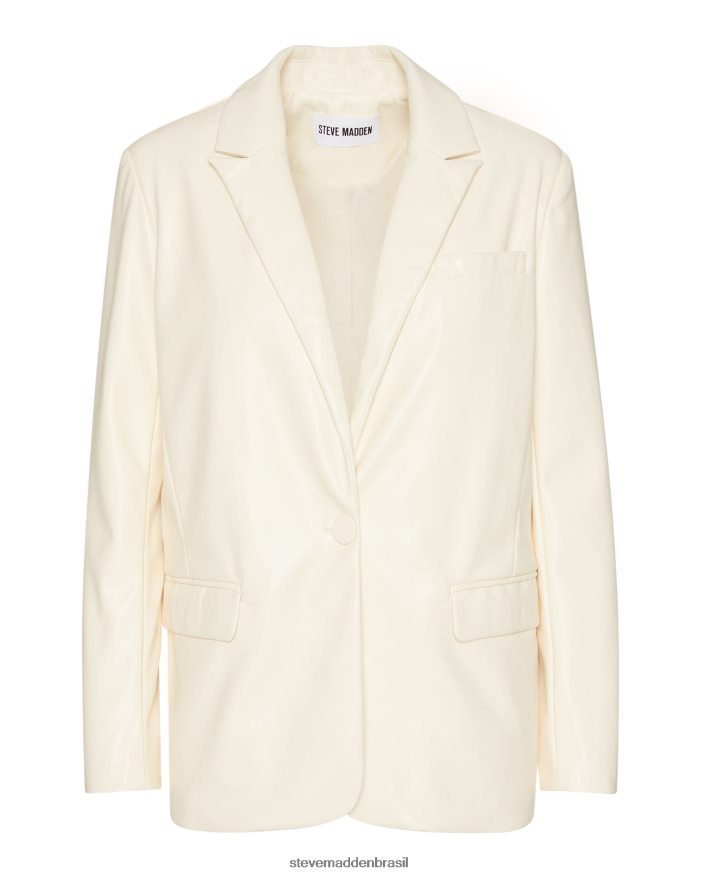 vestindo creme mulheres Steve Madden audrey blazer baunilha ZTFPZH589