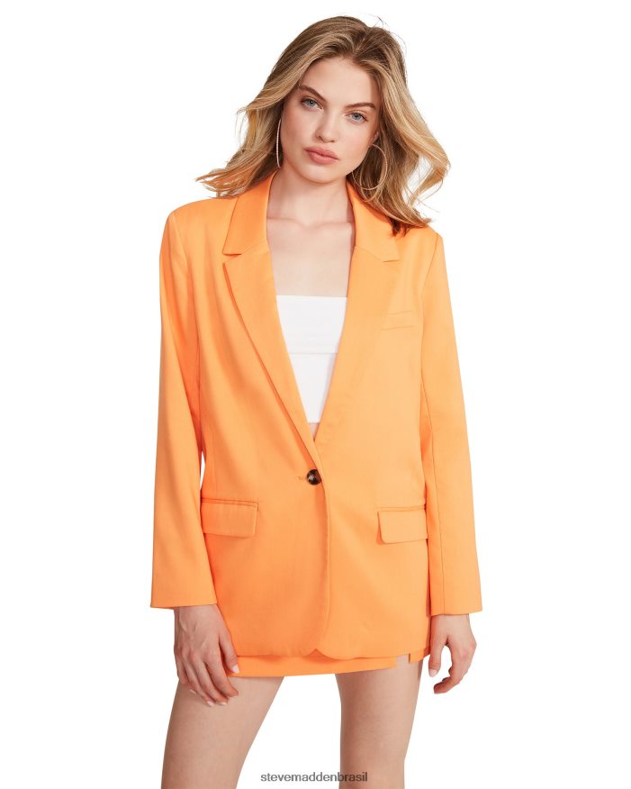 vestindo laranja mulheres Steve Madden blazer kaira ZTFPZH578