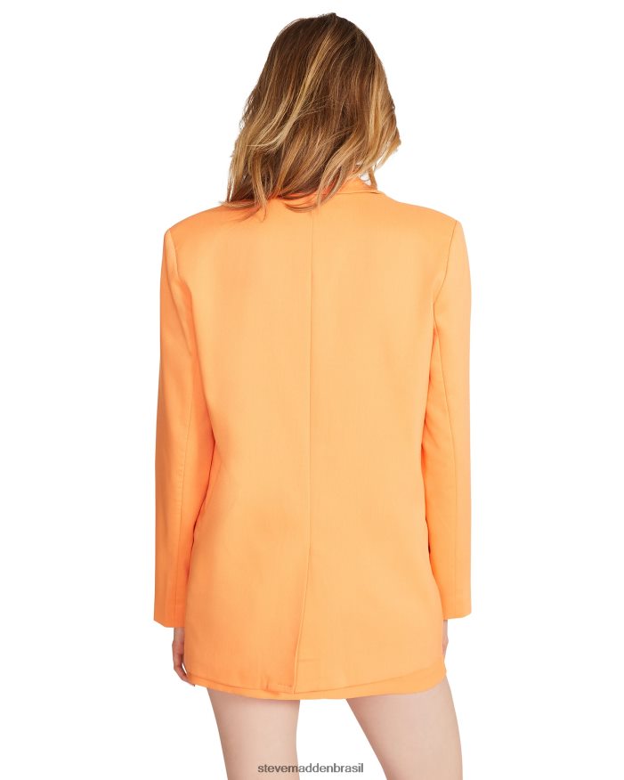 vestindo laranja mulheres Steve Madden blazer kaira ZTFPZH578