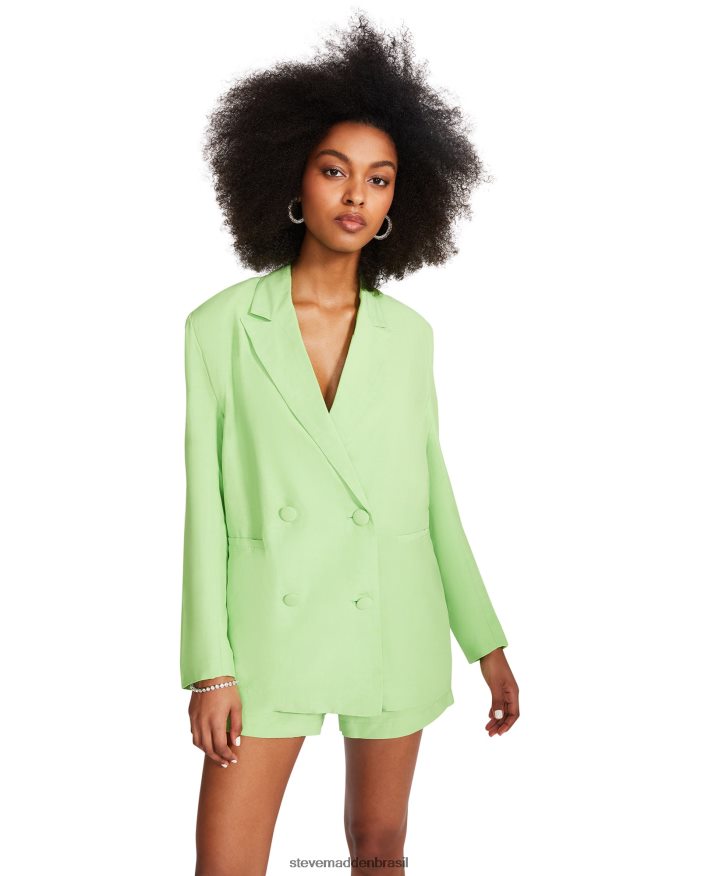 vestindo verde mulheres Steve Madden blazer baldwin ZTFPZH594