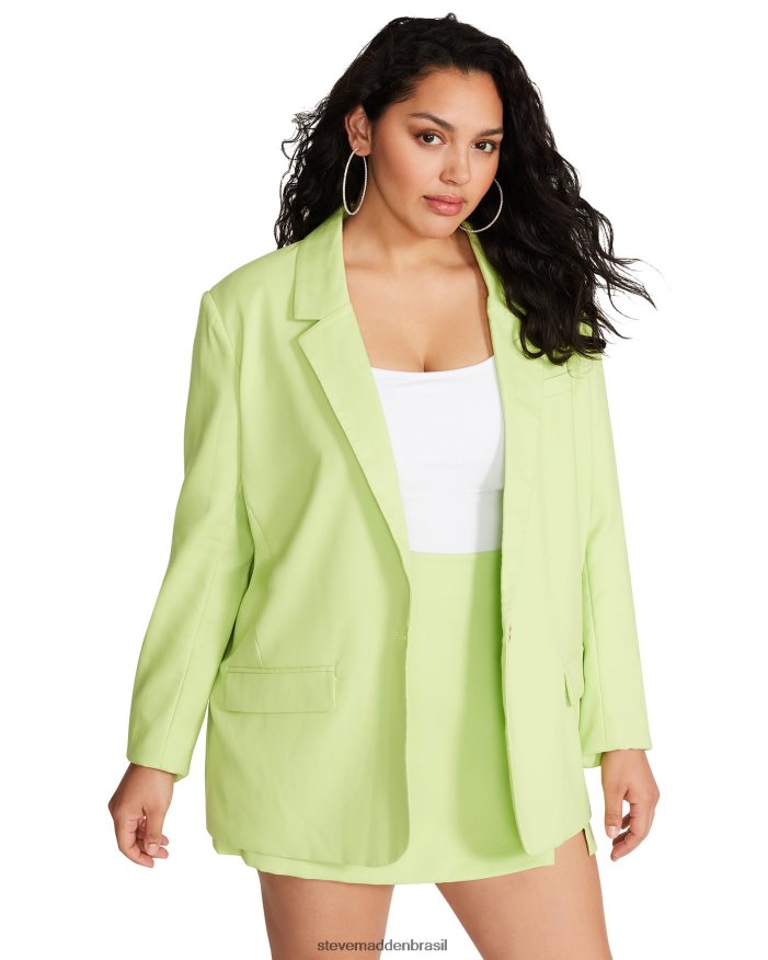 vestindo verde mulheres Steve Madden blazer kaira ZTFPZH593