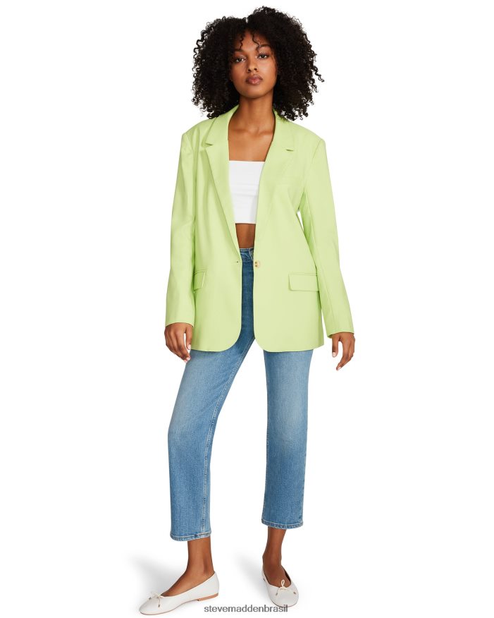 vestindo verde mulheres Steve Madden blazer kaira ZTFPZH593