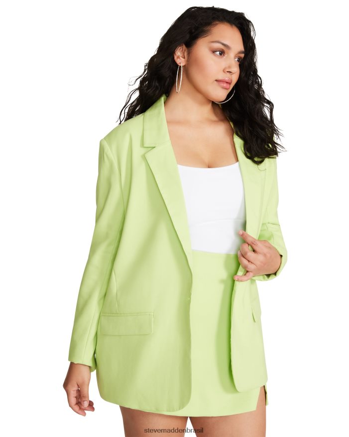 vestindo verde mulheres Steve Madden blazer kaira ZTFPZH593