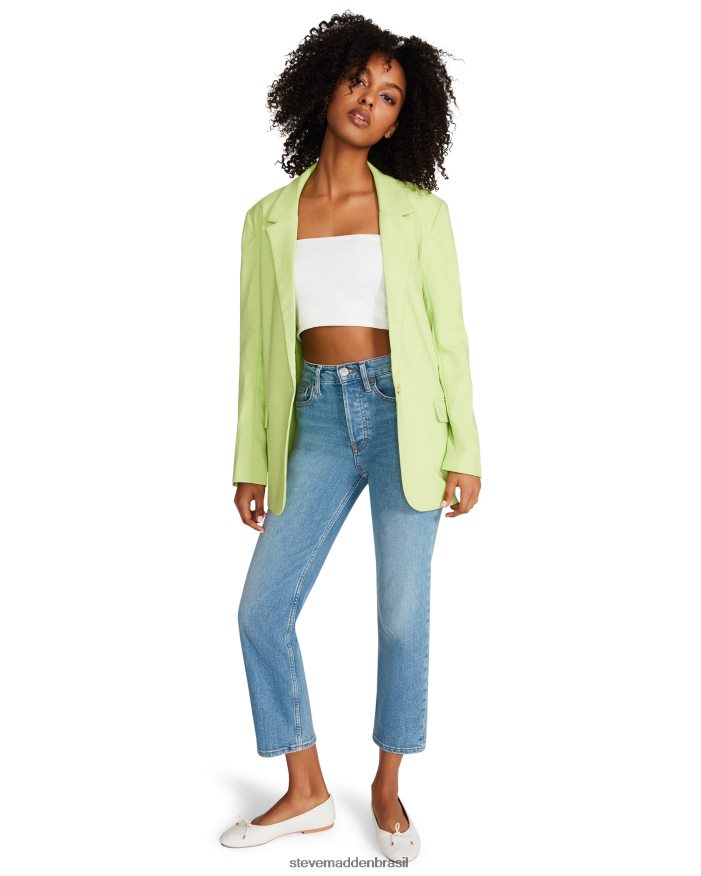 vestindo verde mulheres Steve Madden blazer kaira ZTFPZH593