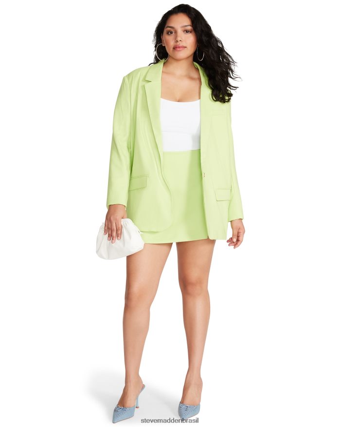 vestindo verde mulheres Steve Madden blazer kaira ZTFPZH593