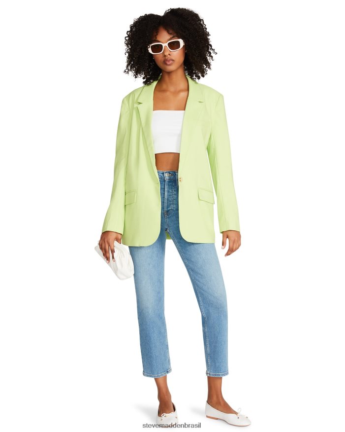 vestindo verde mulheres Steve Madden blazer kaira ZTFPZH593