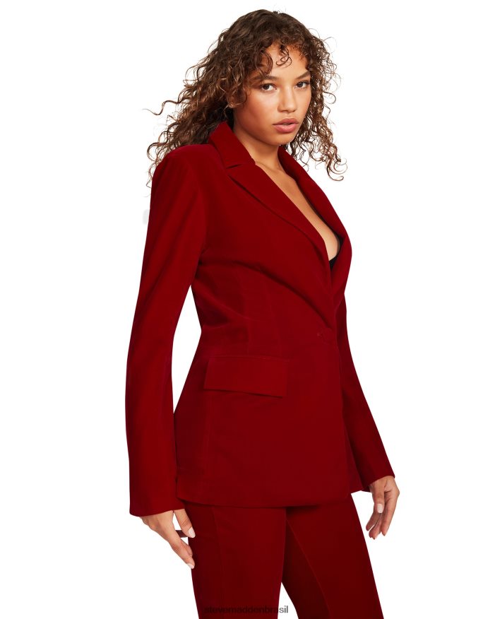 vestindo vermelho mulheres Steve Madden blazer harlow ZTFPZH601