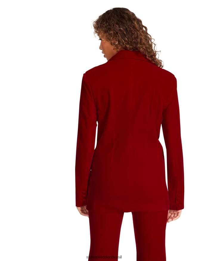 vestindo vermelho mulheres Steve Madden blazer harlow ZTFPZH601