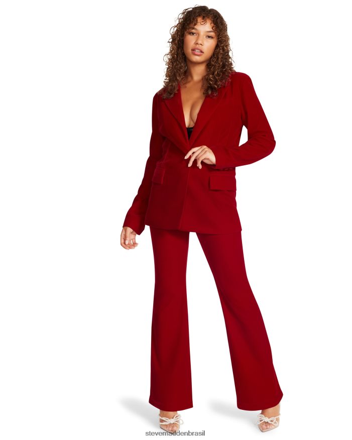 vestindo vermelho mulheres Steve Madden blazer harlow ZTFPZH601