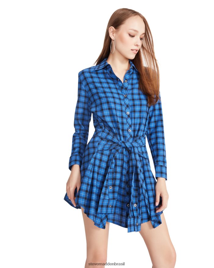 vestindo azul mulheres Steve Madden vestido peyton ZTFPZH731