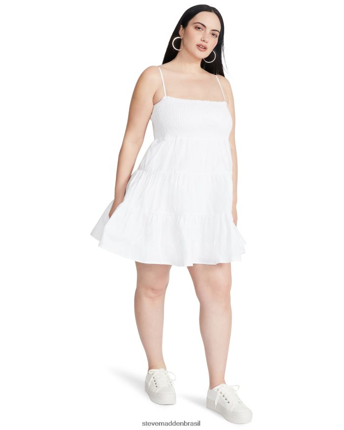 vestindo branco mulheres Steve Madden sonhe comigo vestido ZTFPZH696