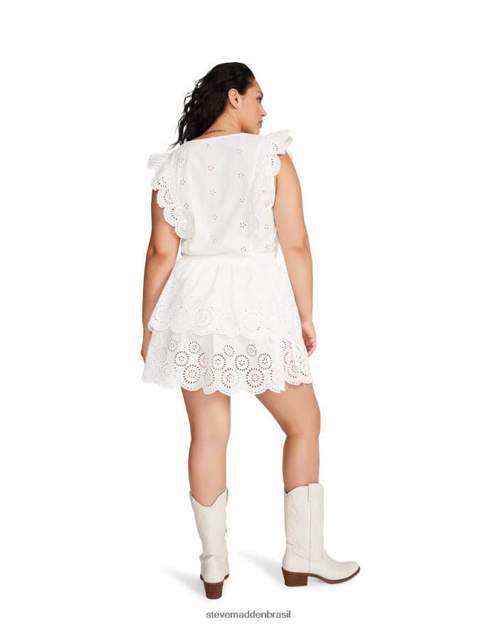 vestindo branco mulheres Steve Madden vestido jayda ZTFPZH705